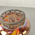 Antieke Iriserende Pique Fleur Kralik thumbnail 8