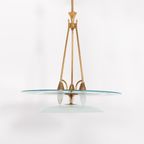 Pietro Chiesa Ceiling Lamp By Fontana Arte, Italy 1930’s thumbnail 4