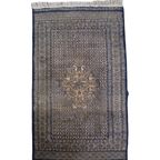 Leuk Vintage Oosters Vloerkleed In Voornamelijk Blauw Tinten 130x78cm thumbnail 2