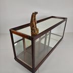 Antieke Engelse Winkeltoonbank Met Spiegel – Circa 1920 thumbnail 5