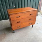 Vintage Simpla Lux Ladekast - Deens Design Teak thumbnail 8