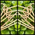 Vintage Rotan-bamboe Kledinghanger (6x) thumbnail 4