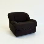 Caprice Fauteuils In Donkbruin Door Henning Korch Voor SWAN thumbnail 2