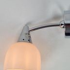 Vintage Circe Antonangeli Illuminazione Wandlamp Glas Metaal thumbnail 7