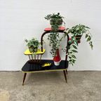 Vintage Plantentafel / Standaard Met 4 Etages - Fifties thumbnail 4