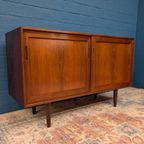 Vintage Palissander Sideboard, Jaren 60, Deens Design thumbnail 2