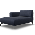 4x6 sofa - X5 Chaise Longue (links) Blauw Velours thumbnail 6