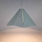 D - L Lampen Holland - Pyramide Hanglamp - Metaal - Wit - 80S thumbnail 2