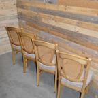 Kamerstoelen Patine Blank Eiken 4 Stuks thumbnail 9