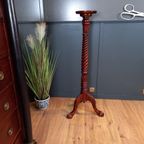 Victoriaanse Piëdestal Met Barley Twist Kolom thumbnail 10