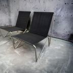 Set Van 2 Vintage Lounge Stoelen / Fauteuils Verner Panton thumbnail 2