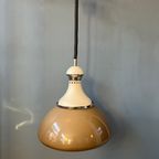 Vintage Stilux Milano Beige Hanglamp thumbnail 7