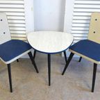 Mooie Retro Vintage Slaapkamer Set : Bed Stoelen Tafel thumbnail 11