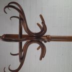 Antieke Staande Thonet Kapstok Met Parapluhouder thumbnail 5