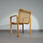 Beech Wood And Webbing Side Chair By Olivo Pietro, Italy, 1970s thumbnail 8
