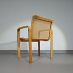 Beech Wood And Webbing Side Chair By Olivo Pietro, Italy, 1970S thumbnail 8