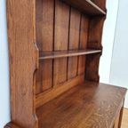 Vintage Landelijke Brocante Keukenkast, Barkast, Wandkast, Buffetkast, Ladekast thumbnail 14