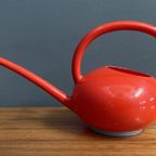 Red Plastic Watering Can 1960S thumbnail 10