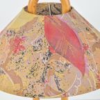 Vintage Deense Grenen Tafellamp Lys Pine ‘70 Japandi Lamp thumbnail 11