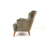 Artifort Theo Ruth Fauteuil Groene Rib thumbnail 7