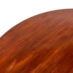 Vintage Houten Ronde Salontafel Jaren 60 Design thumbnail 16
