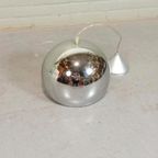Vintage Hala Zeist Chroom Bol Lamp Hanglamp thumbnail 13