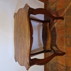 Klassieke Elegante Hollandse Antieke Bijzettafel Sidetable Side Table. thumbnail 3