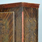 Hand-Beschilderde Kast, Circa 1850 thumbnail 9