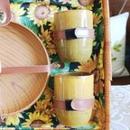 Vintage Unieke Gerestylde Picknickmand, Zomers En Sfeervol thumbnail 6