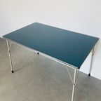 Gispen 3705 Dining Table In Linoleum Wim Rietveld thumbnail 8