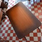 Vintage Mid Century Bijzettafel thumbnail 5
