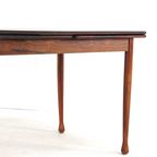 Palissander Rechthoekige Verlengbare Eettafel Vintage thumbnail 8
