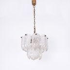 Murano Glazen Bladeren Hanglamp 1970S thumbnail 3