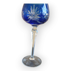 Prachtig Blauw Kristallen Glas Druiven En Bladeren thumbnail 7