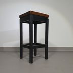 3 X Oak Construction Stools 1960s thumbnail 16