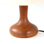 Vintage Heukerath Massief Teak Lamp thumbnail 3