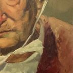 Hollandsche School (xx) - Portret Joodse Dame thumbnail 6