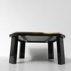 Fedam Salontafel , Hollywood Regency, Marmer In Stalen Frame thumbnail 8