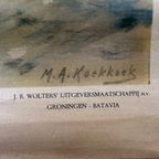 Vintage Linnen Schoolkaart – Zoetwatervissen thumbnail 9