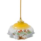 Artdeco Hanglamp Wit Opaline Landschap 1930’S thumbnail 8