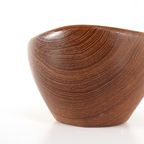 Vintage Teak Houten Schaal thumbnail 6