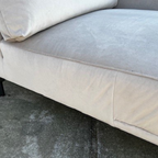 4x6 sofa - X5 Chaise Longue (rechts) Lichtbeige Velours thumbnail 6