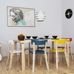 Artek Aalto A331 Hanglamp Ø33 Wit, Verchroomde Ringen thumbnail 8