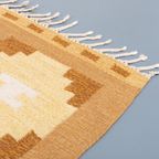 Vintage Doris Leslie Blau Collection Flat-weave Rug / Tapijt / Vloerkleed By Ingegerd Silow, Sweden thumbnail 4