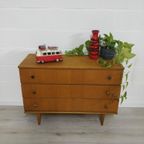 Vintage Midcentury Ladekast | Commode | Retro thumbnail 6