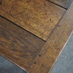 Antieke Side Table/ Dressoir Met Opbergruimte Onder Het Blad thumbnail 11