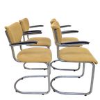 De Wit – 3011 – Vintage Eetkamerstoelen 4 Stuks thumbnail 2