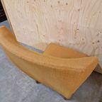 50's Vintage Fauteuil Perzik Kleur Fifties Retro Fauteuil thumbnail 11