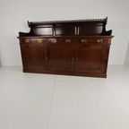 Engelse Mahoniehouten Dressoir / Dressoir Uit Het Begin Van De 20E Eeuw - Camp Van Messing thumbnail 6