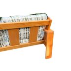 3-Zits Bank Hout - Midcentury Design - Bonanza, - Asko thumbnail 4